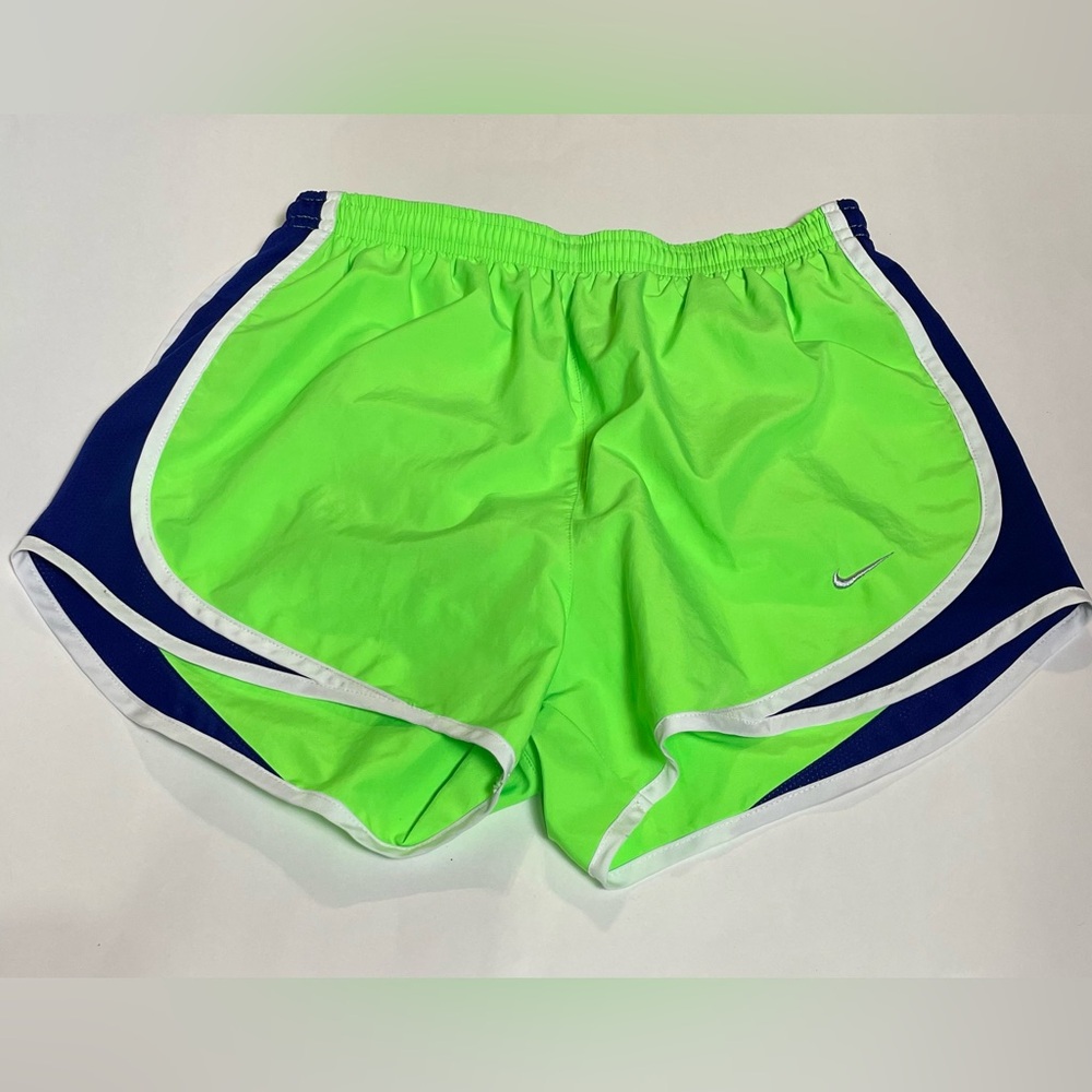 Nike Dri Fit Women's Bright Green Athletic Shorts size S